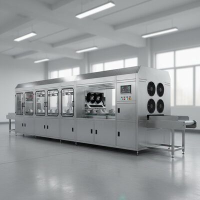 Automatic Shoe Sole Washing And Drying Machine For Production Line