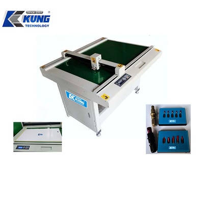 Automatic Cardboard Cutting Machine with 80-100 CM/s Speed and 8 Knife/Pen Settings for 400×600mm to 1500×900mm Materials