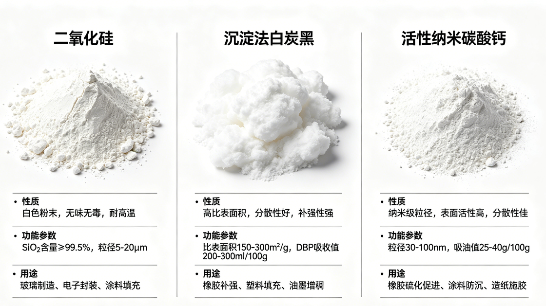 High Temperature Resistance Silicon Dioxide and Precipitated Silica with Nano-Scale Particle Size for Industrial Applications