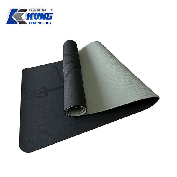 Premium Non-Slip Yoga Mat - 6mm Thick Eco-Friendly TPE Exercise Mat for Yoga, Pilates & Workouts