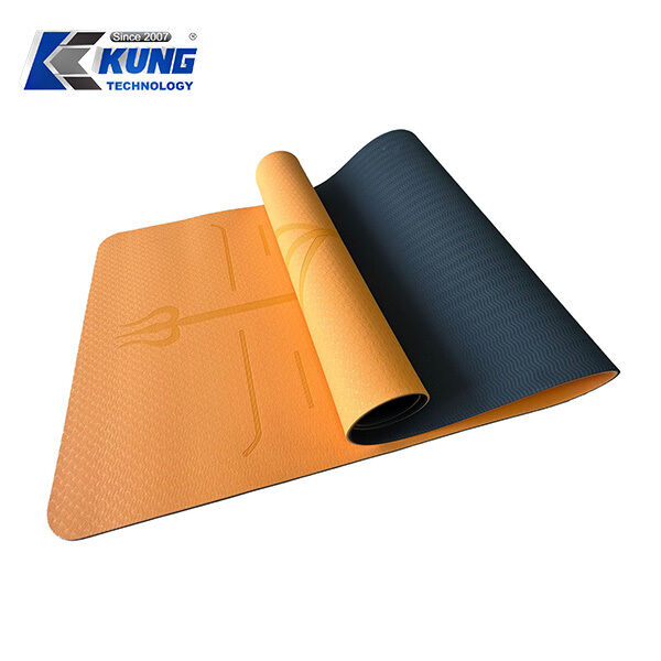 Premium Non-Slip Yoga Mat - 6mm Thick Eco-Friendly TPE Exercise Mat for Yoga, Pilates & Workouts