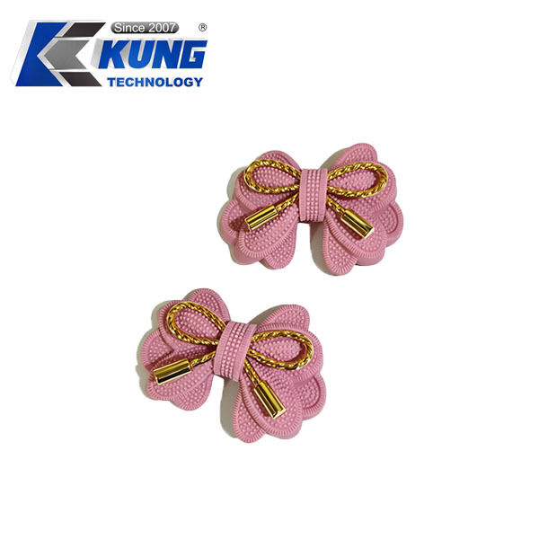 Colorful 3D Plastic Shoe Flowers & Bow Decorations | Fashion Shoe Charms for Sandals, Slippers & Kids' Shoes