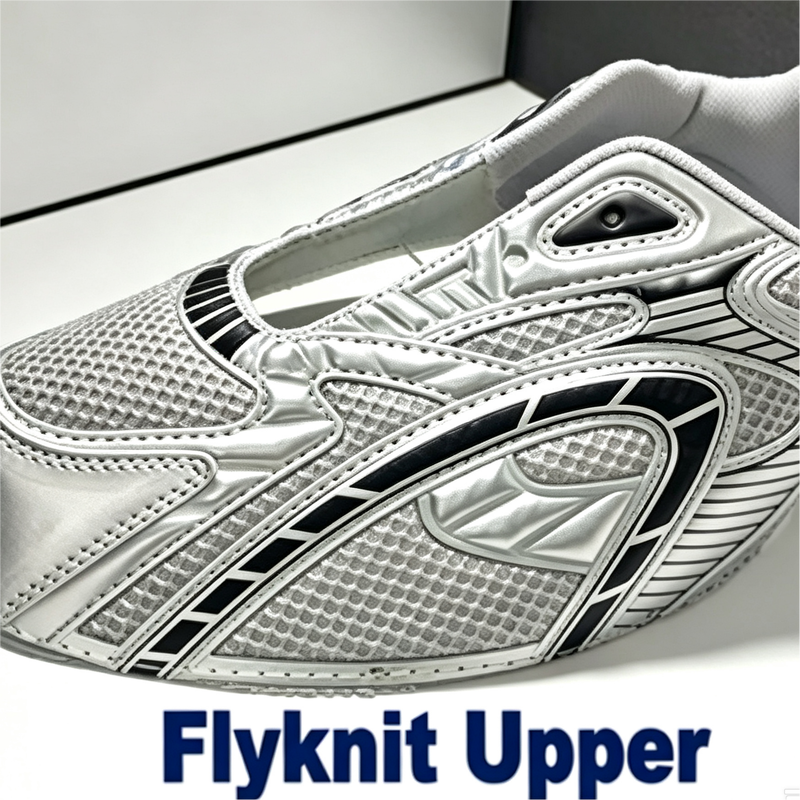 Trendy Comfortable Durable Flyknit Knitted Shoe Upper For Sports Footwear