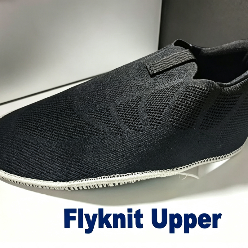 Trendy Comfortable Durable Flyknit Knitted Shoe Upper For Sports Footwear