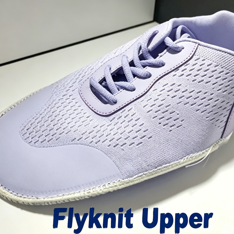 Trendy Comfortable Durable Flyknit Knitted Shoe Upper For Sports Footwear