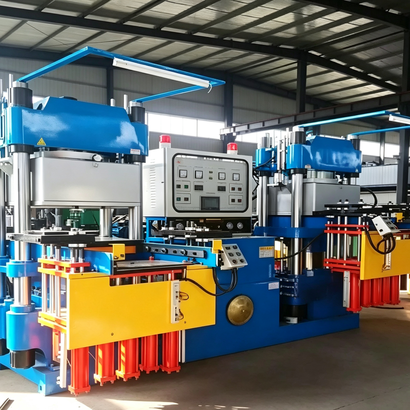 High-Efficiency Automatic Rubber Compression Molding Machine