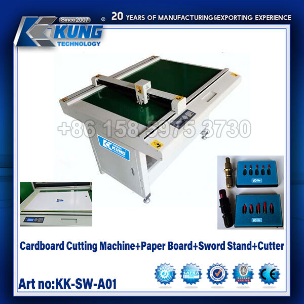 Cardboard Cutting Machine+Paper Board+Sword Stand+Cutter