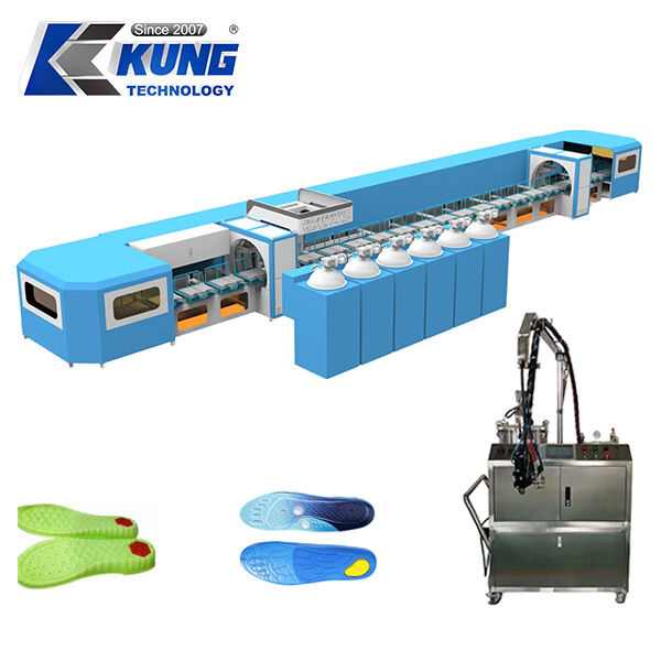 PU Insole Pouring Machine, Automatic Polyurethane Foaming Machine For Shoe Insole Production