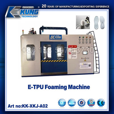 E-TPU 発泡機 自動 E-TPU 製靴 鋳造機