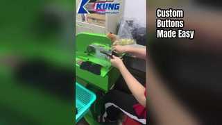 カスタムピン用のボタンマシン