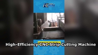 ブレーキ制御付き高効率 CNC ストリップ切断機 – 120 カット/分