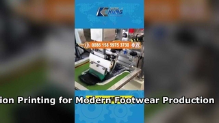 精密スクリーン印刷機 |履物および靴素材向けの高品質印刷